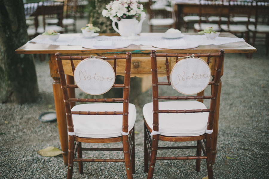 mesa dos noivos