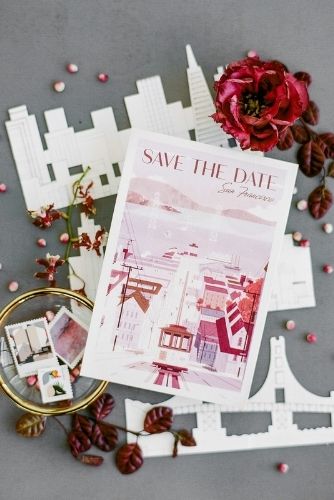 save the date impresso destination wedding
