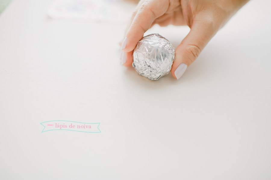 chocolate + tecido &#8211; DIY Lápis de Noiva