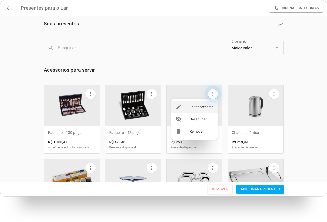 site de casamento personalizado
