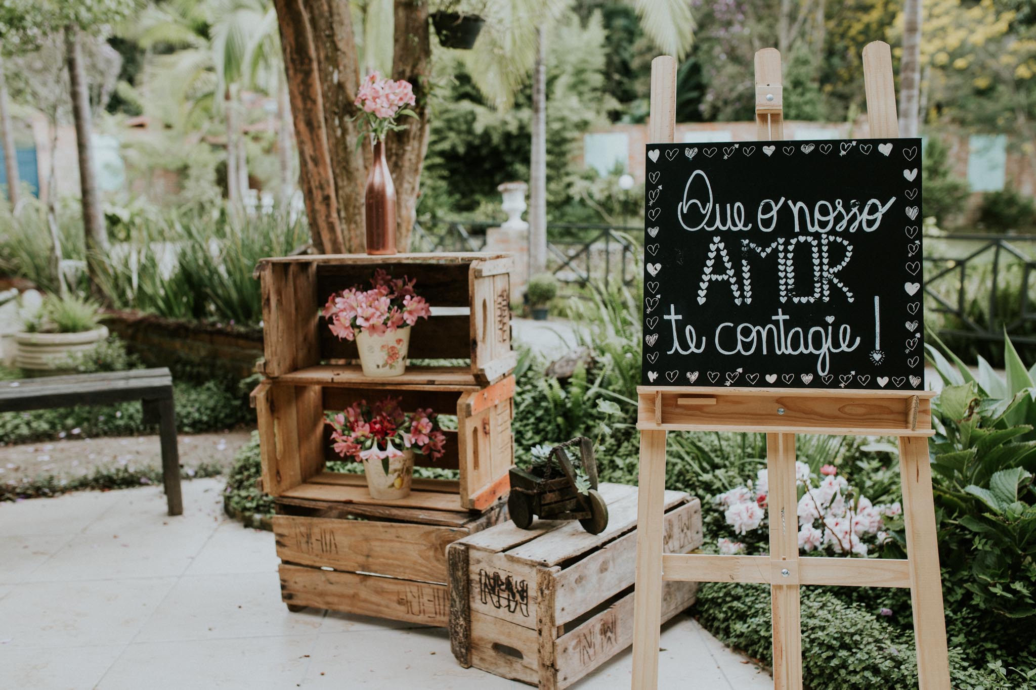 Casamento Rústico-Chique no Casarão La Villa &#8211; Karine &#038; Guilherme