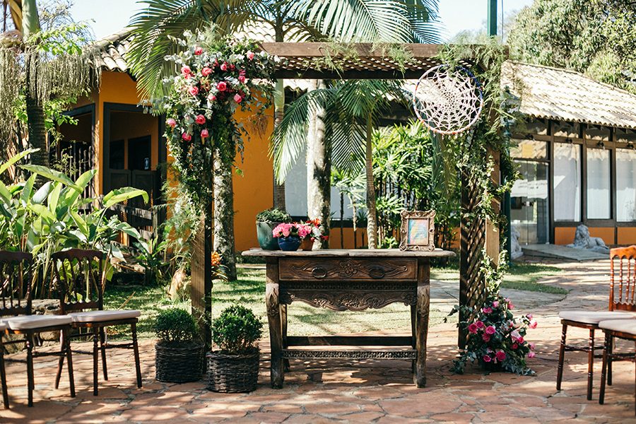 Casamento Lindo e Colorido na Casa da Fazenda do Morumbi