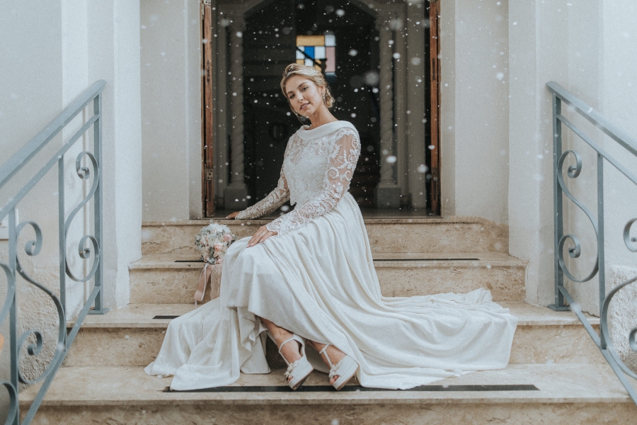 Coleção Vestido de Noiva de Inverno (dos sonhos) por Karen Rodrigues