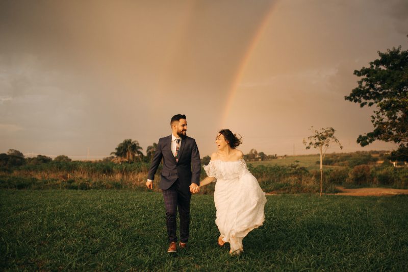 Depois da Chuva, Arco-Íris de Presente &#8211; Casamento Dianny e Lucas