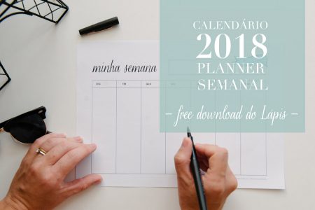 capa post: freebie2018 LDN012 copycalendario planner 2018 lapis de noiva