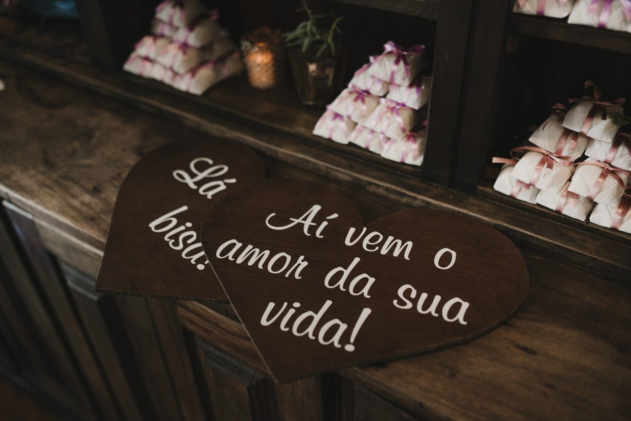 Mini Wedding rústico em tons pastel &#8211; Aline &#038; Thiago