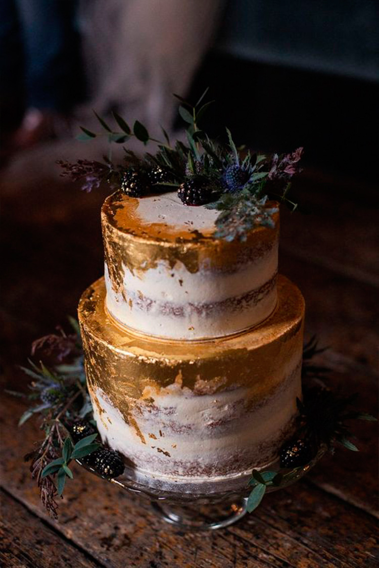 Topo de bolo de casamento de flor