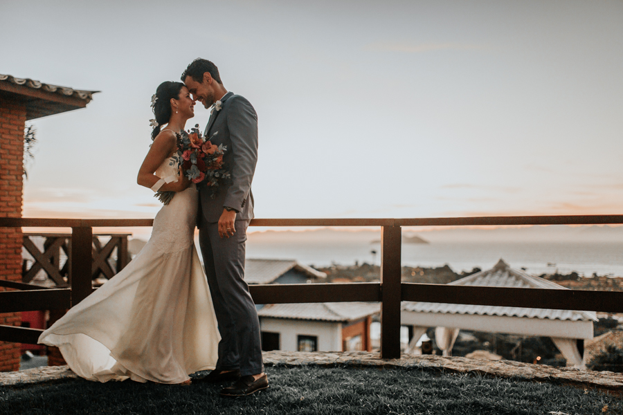 Casamento com pôr do sol dos sonhos &#8211; Fernanda &#038; Danilo