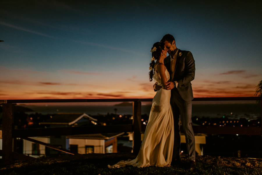 Casamento com pôr do sol dos sonhos &#8211; Fernanda &#038; Danilo