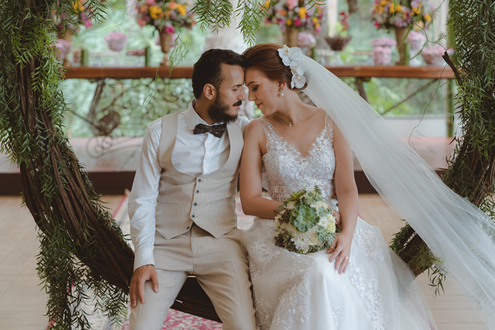 Casamento rústico e bem colorido em Goiás &#8211; Thais &#038; Pedro