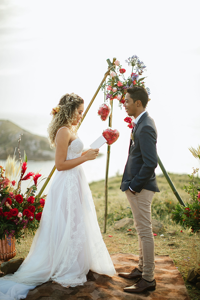 Elopement wedding boho chic cheio de significado em Arraial do Cabo &#8211; Lu &#038; Fabio