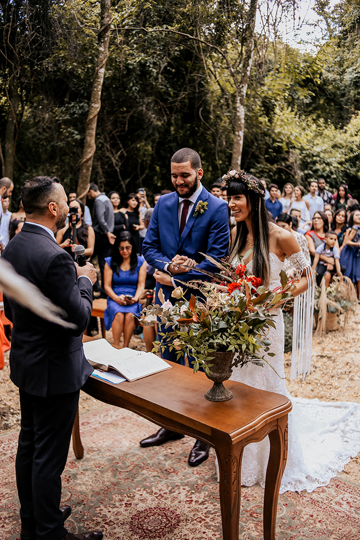 Casamento boho folk intimista no Villa Mandacarú &#8211; Giselle &#038; Rodrigo