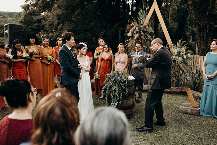 First look e farm wedding boho em Campinas &#8211; Sara &#038; Pedro