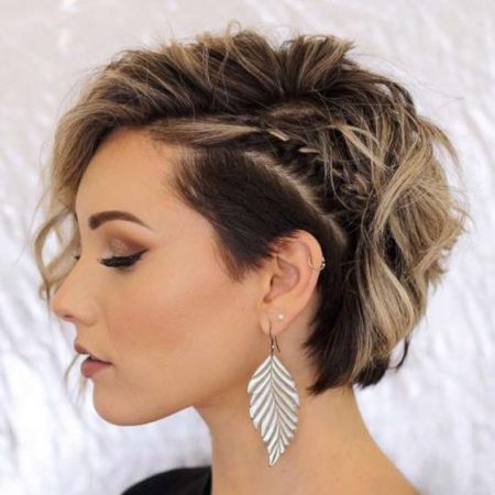 TOP 70 penteados para casamento em cabelo curto (2019)