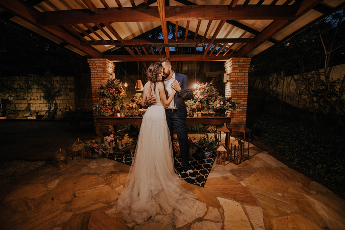 Casamento delicado e sem frescuras no pôr do sol em Campinas &#8211; Danielle &#038; Allan