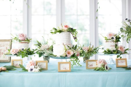 capa post: decoração de noivado com flores