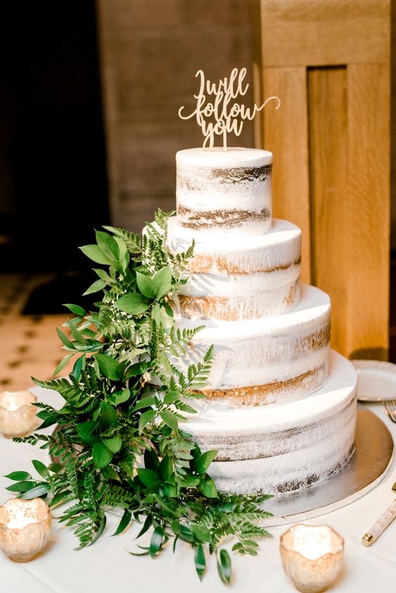  bolo-de-casamento-com-decoração-de-folhas