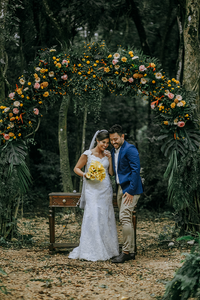 Um doce e alegre mini wedding na Villa Mandacarú &#8211; Carol &#038; Yuri