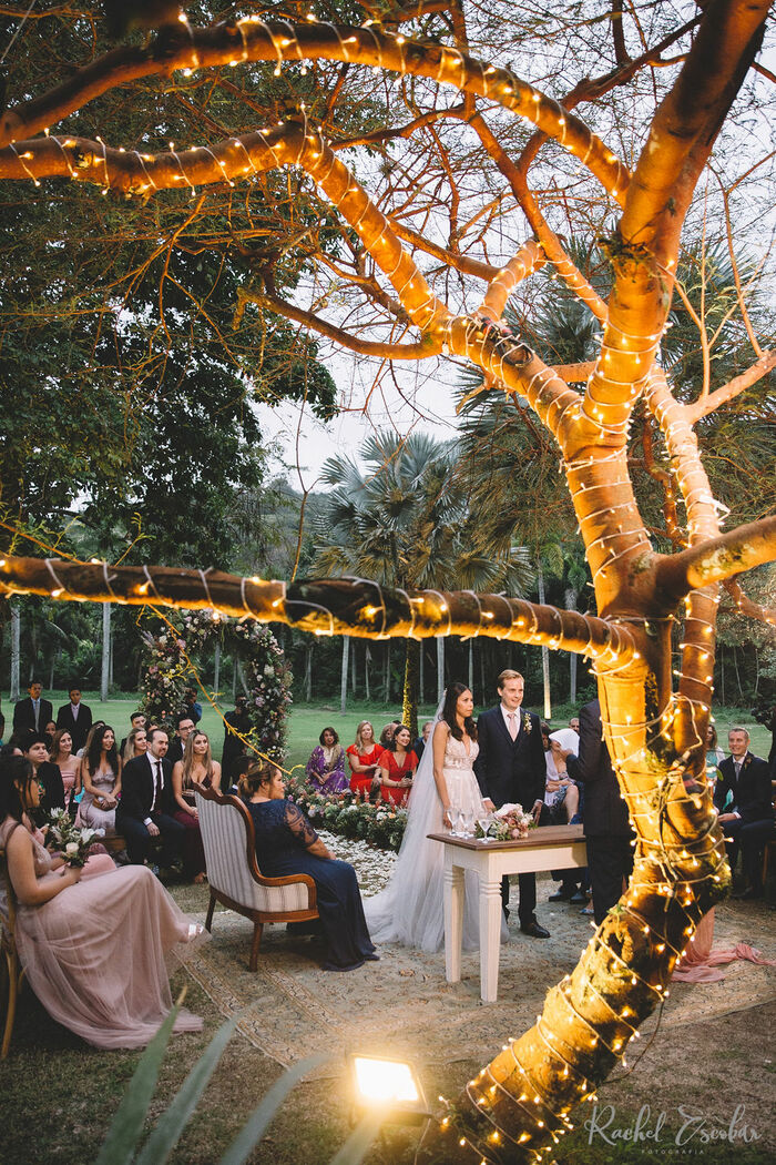 Um lindo destination wedding intimista ao ar livre no Rio de Janeiro- Renata &#038; Raphael
