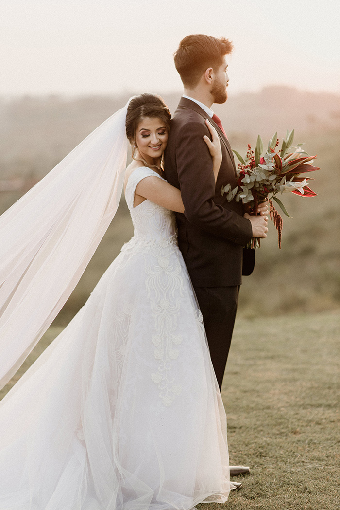 Casamento rústico chique com um toque romântico em Londrina &#8211; Carol &#038; Ever