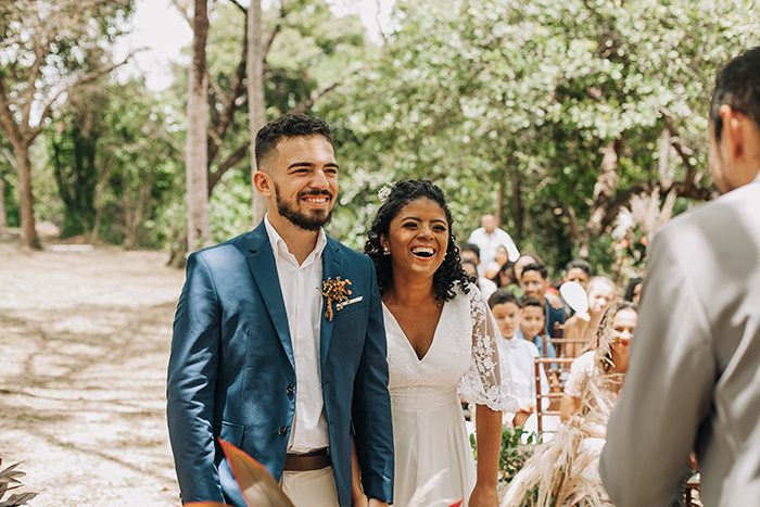 Mini wedding boho rústico em manhã ensolarada no Maranhão &#8211; Amanda &#038; Gabriel