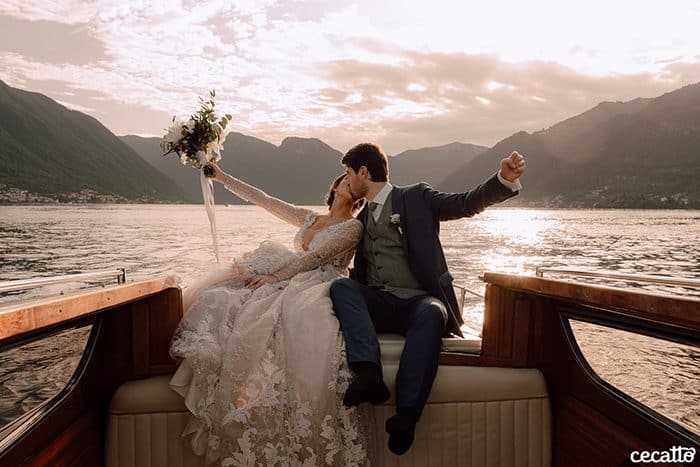 Um elegante Destination wedding ensolarado no Lago di Como &#8211; Letícia &#038; Daniel