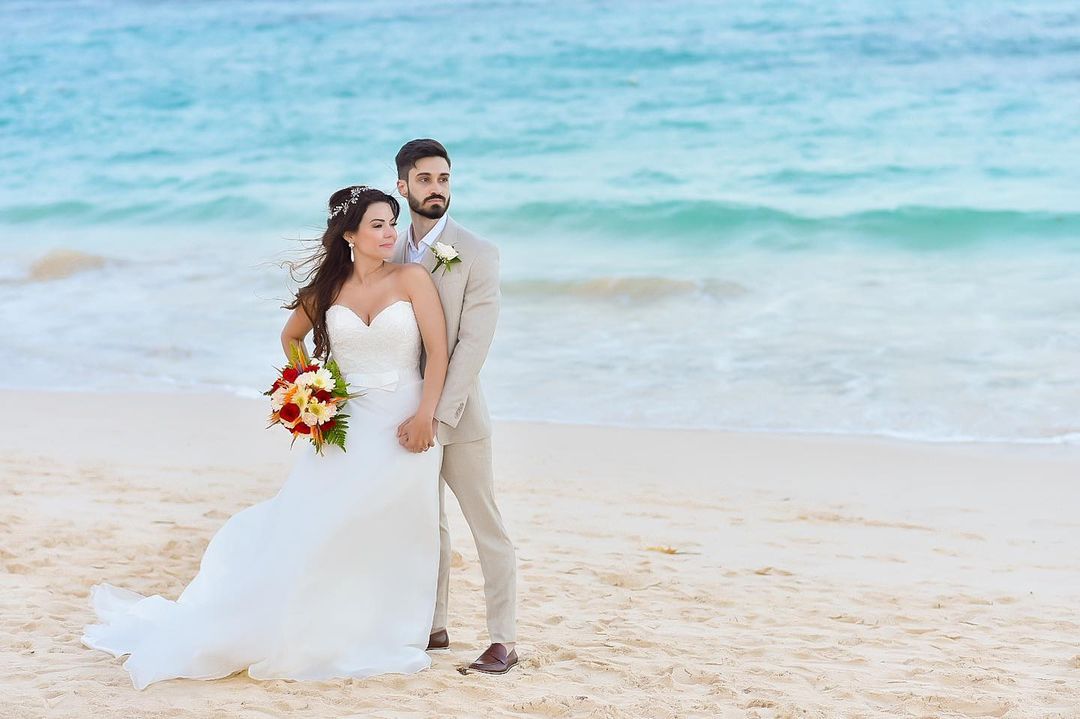 ensaio fotografico noivos casamento no caribe 