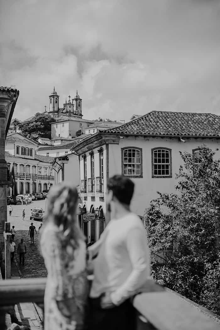Ensaio pré wedding descontraído pelas ruas de Ouro Preto &#8211; Ana Flavia &#038; Luis Henrique