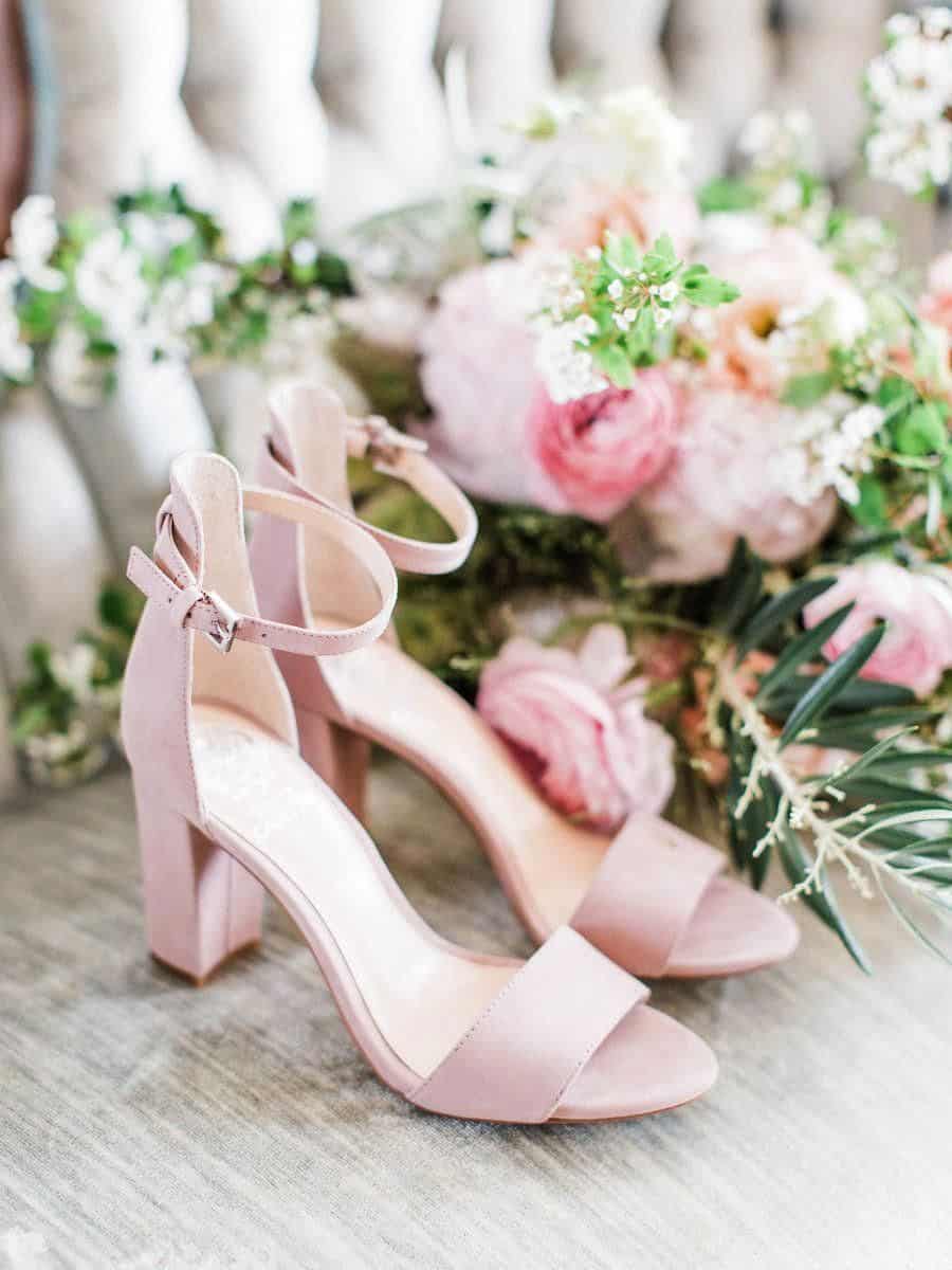 sapato de noiva sandália rosa