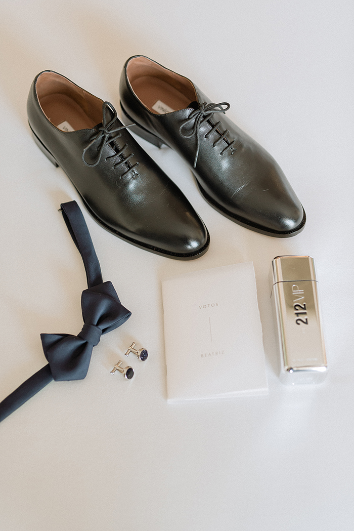 sapato do noivo preto elegante