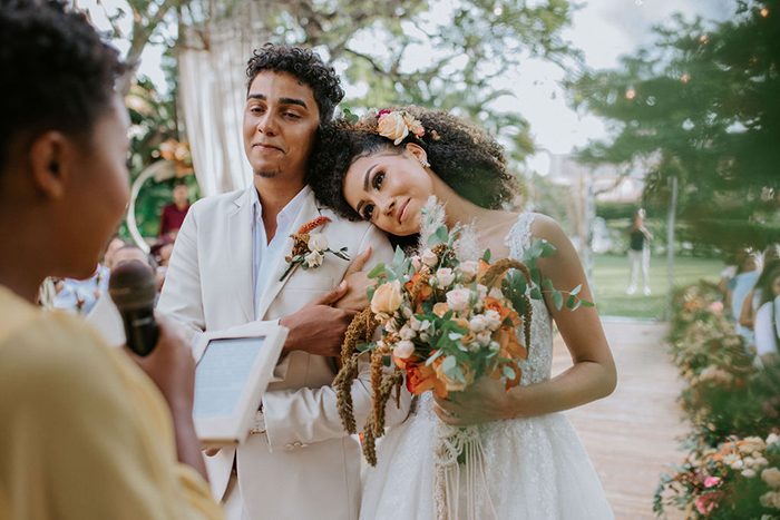 Casamento boho em tarde agradável e cheia de amor na Bahia &#8211; Lore &#038; Junior