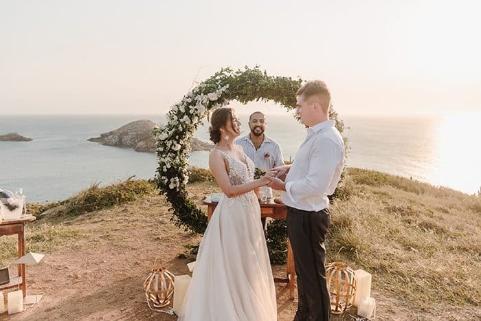 Elopement wedding cheio de significado para um casal russo em Arraial do Cabo &#8211; Christina &#038; Anton