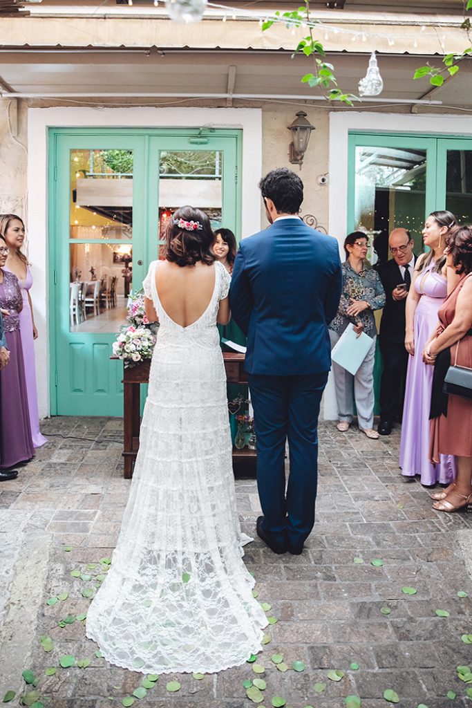 Mini wedding descontraído ao ar livre com vibe de Provence no Vie Rose &#8211; Izabel &#038; Valentin 
