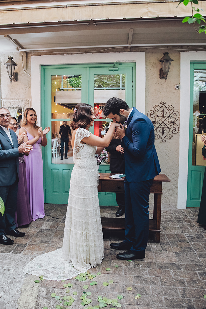Mini wedding descontraído ao ar livre com vibe de Provence no Vie Rose &#8211; Izabel &#038; Valentin 