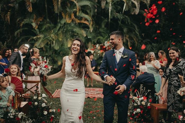 Casamento espanhol e brasileiro com vibe boho no final da tarde do Rio de Janeiro &#8211; Angie &#038; Caetano