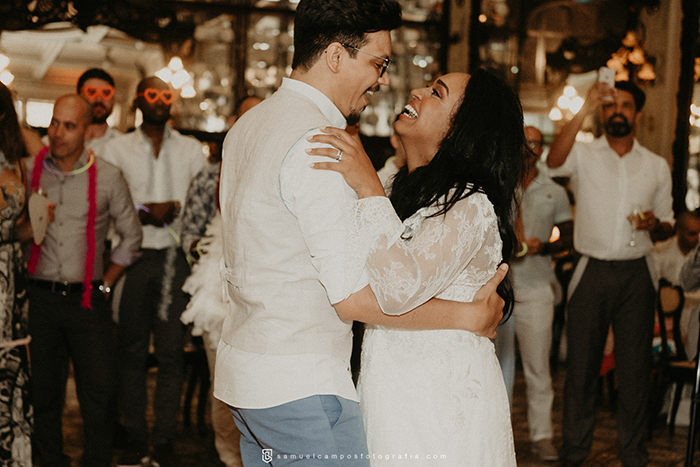 Um casamento incrível e com vibe retrô ao amanhecer do sol no Cristo Redentor &#8211; Poliana &#038; Rogério