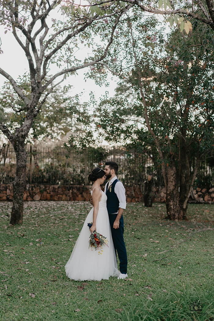 Casamento cheio de personalidade e sem protocolos no final da tarde em Brasília &#8211; Adriana &#038; Gabriel
