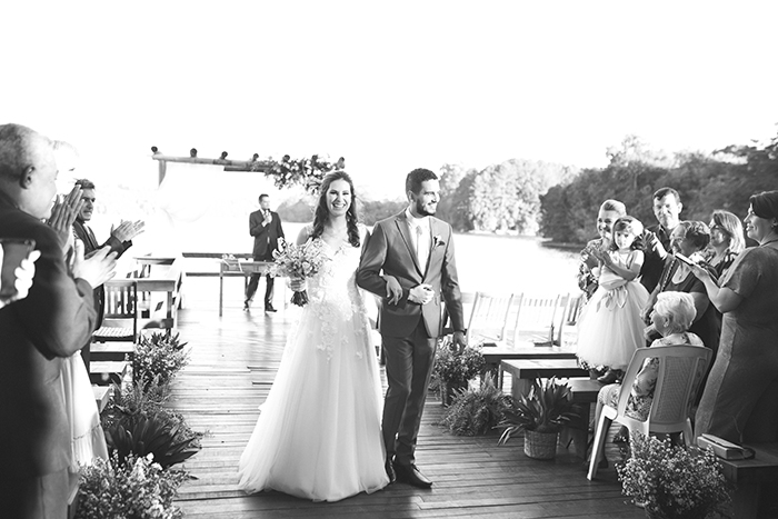 Casamento ao ar livre bem leve e natural em Curitiba &#8211; Cassia &#038; Luciano