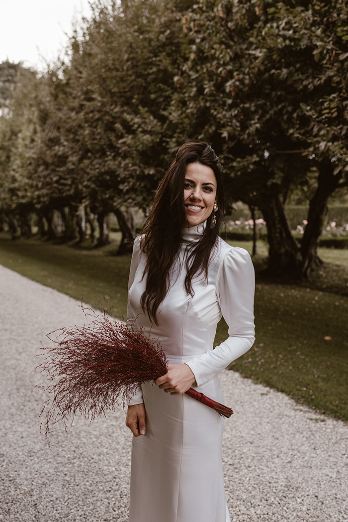 Destination wedding minimalista e chic numa villa italiana