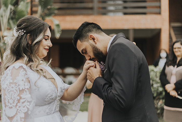 Charmoso elopement wedding em frente ao mar de Santa Catarina &#8211; Mariana &#038; Leonid