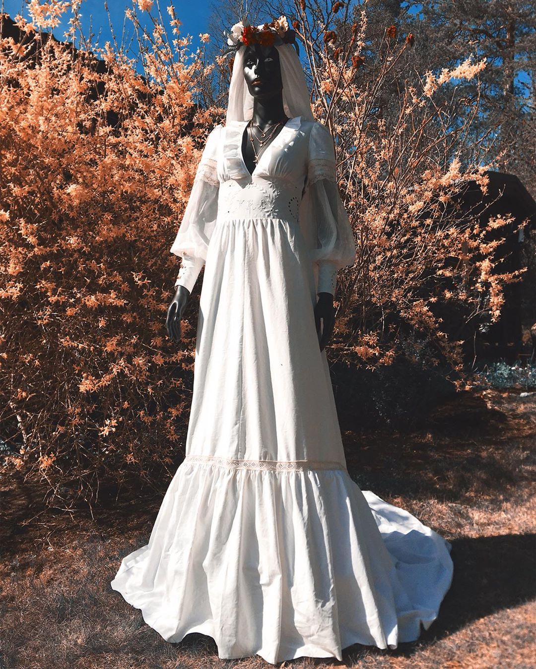 vestido de noiva reciclado
