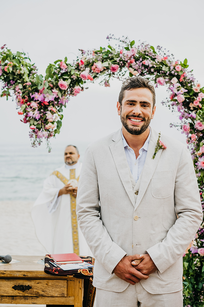 Destination wedding pé na areia cheio de emoções e muito amor em São Sebastião &#8211; Bianca &#038; Gabriel