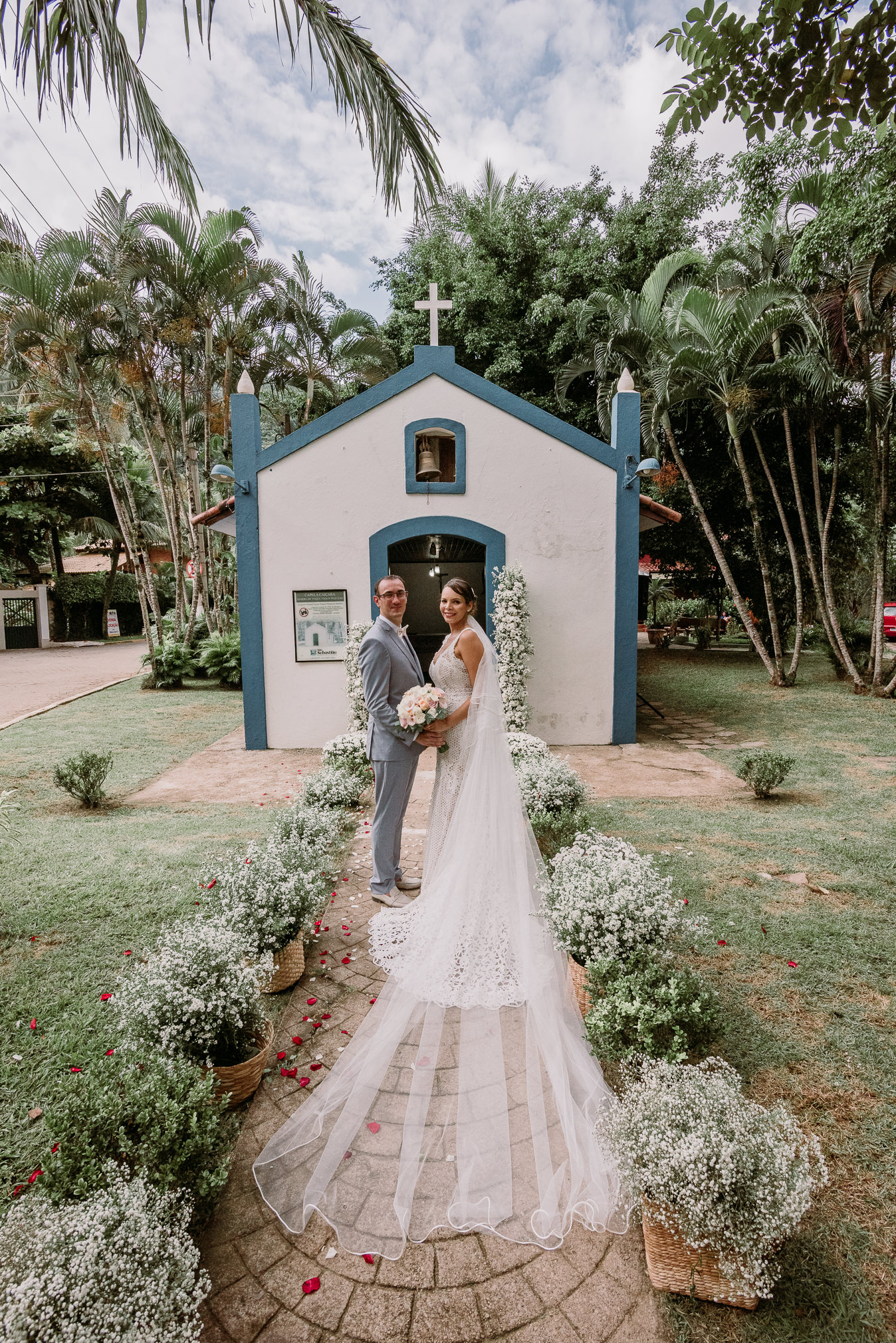 Destination wedding rústico e bem brasileiro cercado de natureza