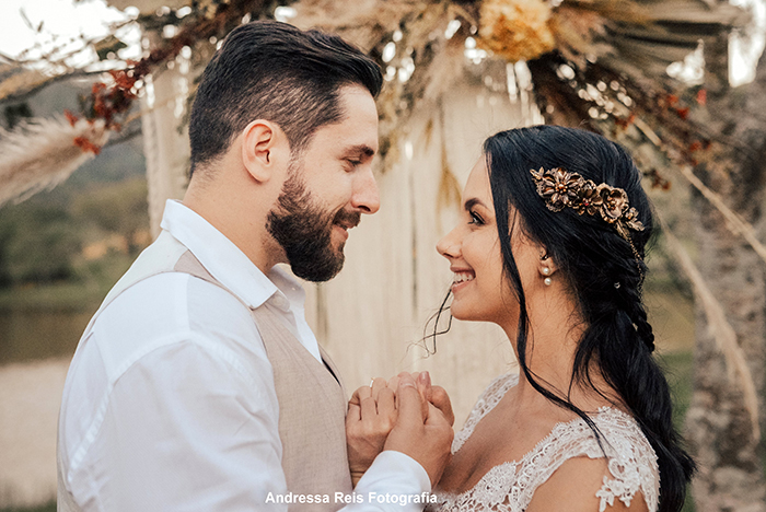 {Editorial Boho} Um Elopement Wedding ao ar livre cheio de criatividade e personalidade &#8211; Andressa &#038; Guilherme