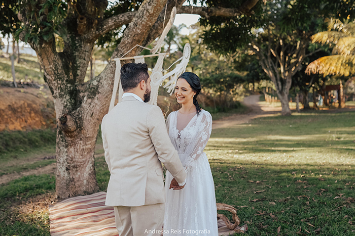 {Editorial Boho} Um Elopement Wedding ao ar livre cheio de criatividade e personalidade &#8211; Andressa &#038; Guilherme