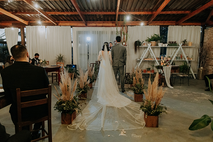 Mini wedding rústico e aconchegante no final da tarde em Santa Catarina &#8211; Graziela &#038; Andrey