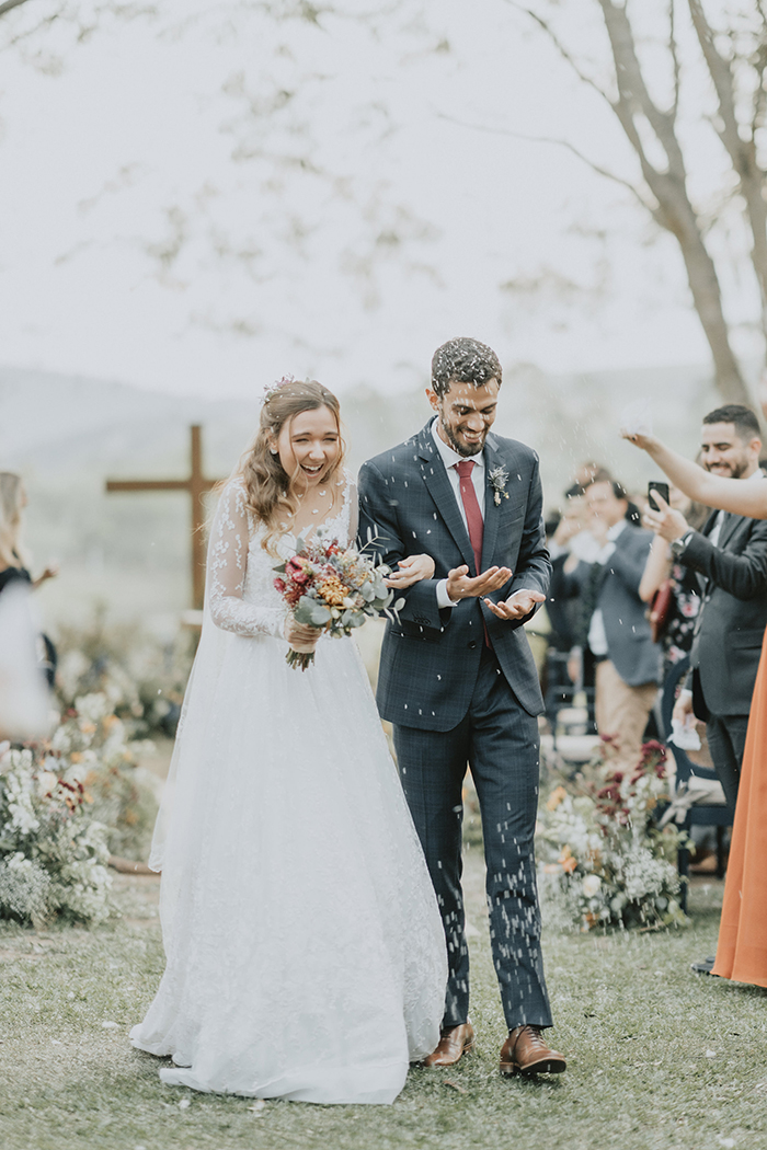 Casamento rústico numa tarde aconchegante em Bragança Paulista &#8211; Stephanie &#038; Thiago