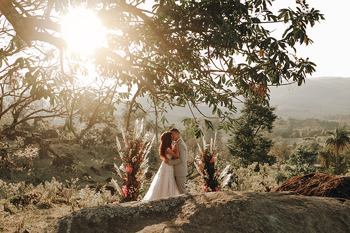 {Editorial Dois Corações} Um elopement wedding com a essência dos noivos ao nascer do sol