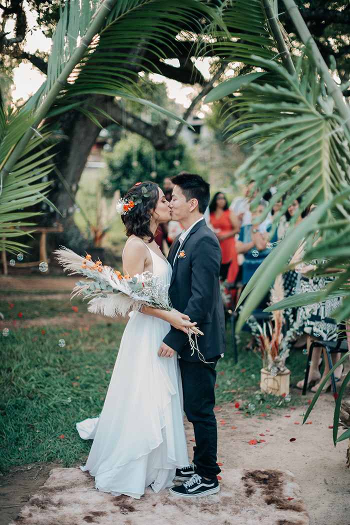 Charmosos casamento rústico com cerimônia ao ar livre no interior de São Paulo &#8211; Hannah &#038; Leandro 