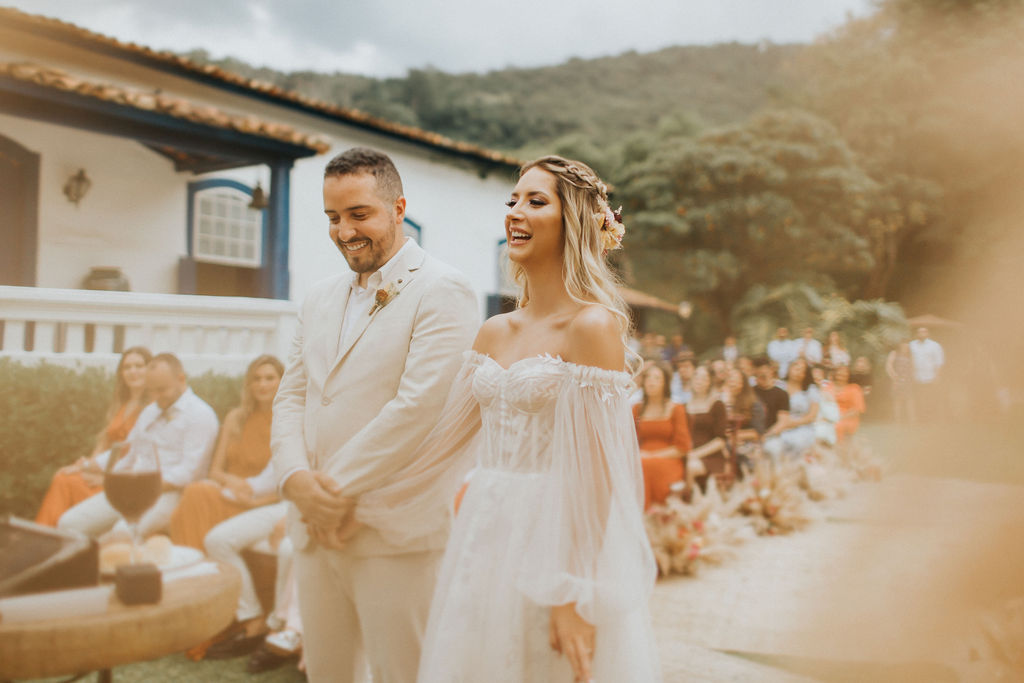 Casamento boho chic com toques de ousadia e originalidade na Fazenda Fagundes &#8211; Vitória &#038; Isaias